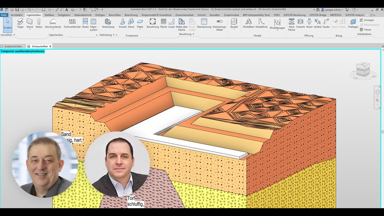 BIM in der Geotechnik – Ein durchgängiger Workflow: Von Bohrkernen und Baugruben