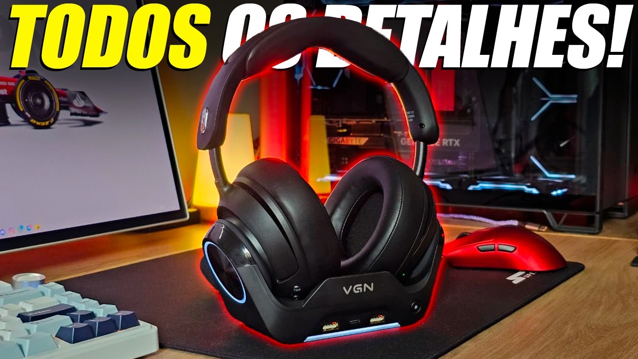 Headset Chinês com DOCK? Review VGN Zhouting Pro Max