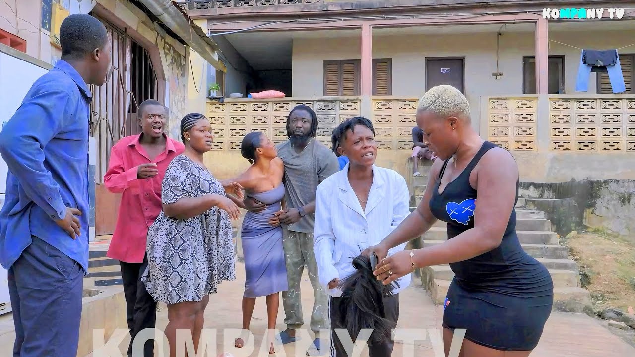 🤣 😂Drama in the Compound This Matter No Be Small😂 - Kompany Namuney Atadwe, Maxzybos