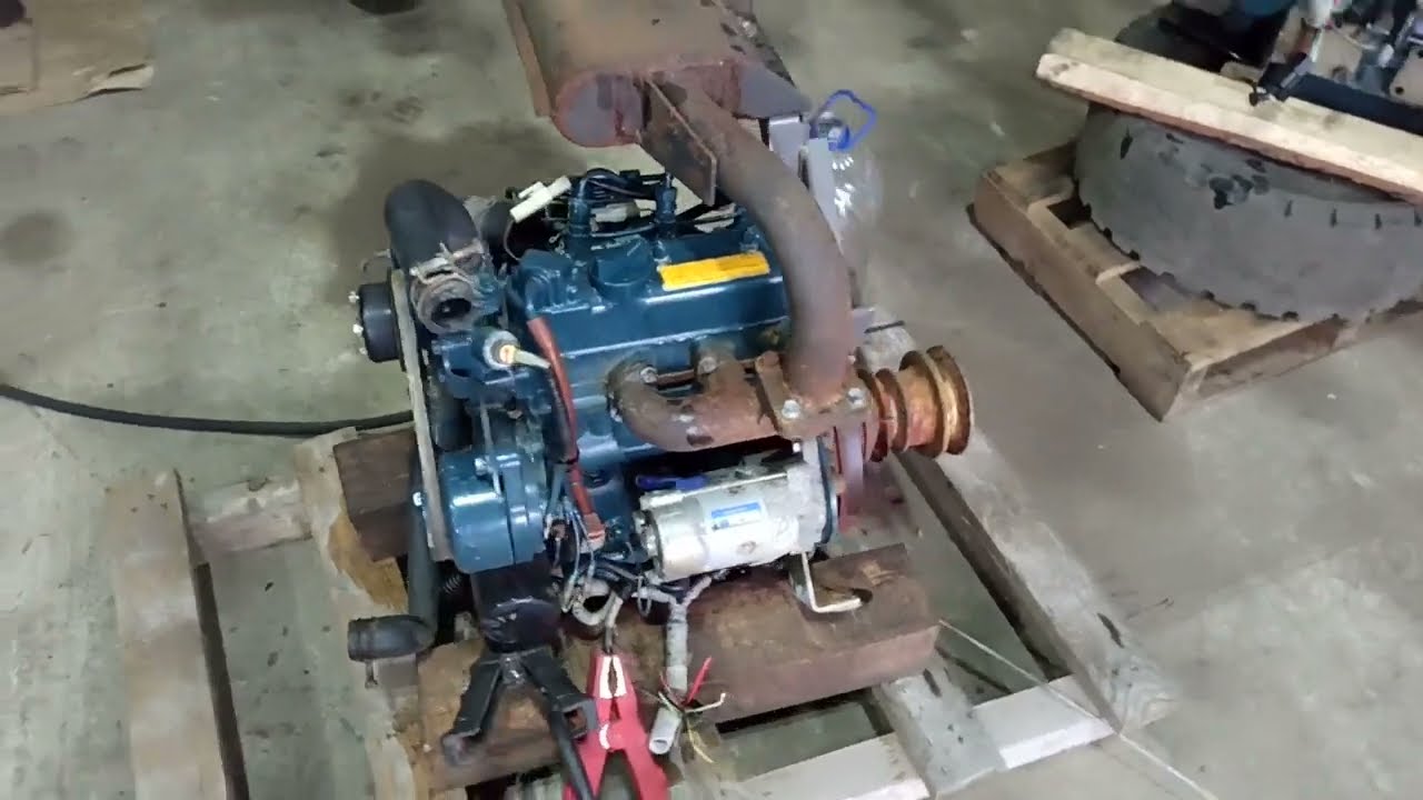Двигатель Kubota D782 №WL4233