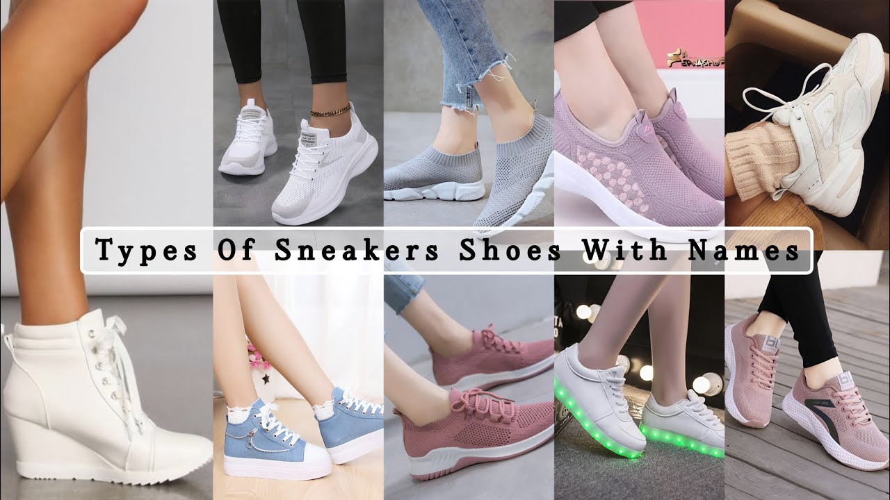 Types Of Sneakers👟Shoes With Names | Sneakers Shoes For Girls & Women | Trending Sneakers Collection