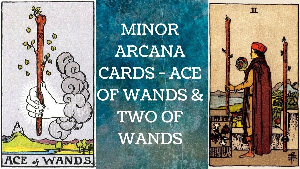 ACE OF WANDS & TWO OF WANDS - HOW TO READ MINOR ARCANA CARD - LEARN TAROT READING IN HINDI
