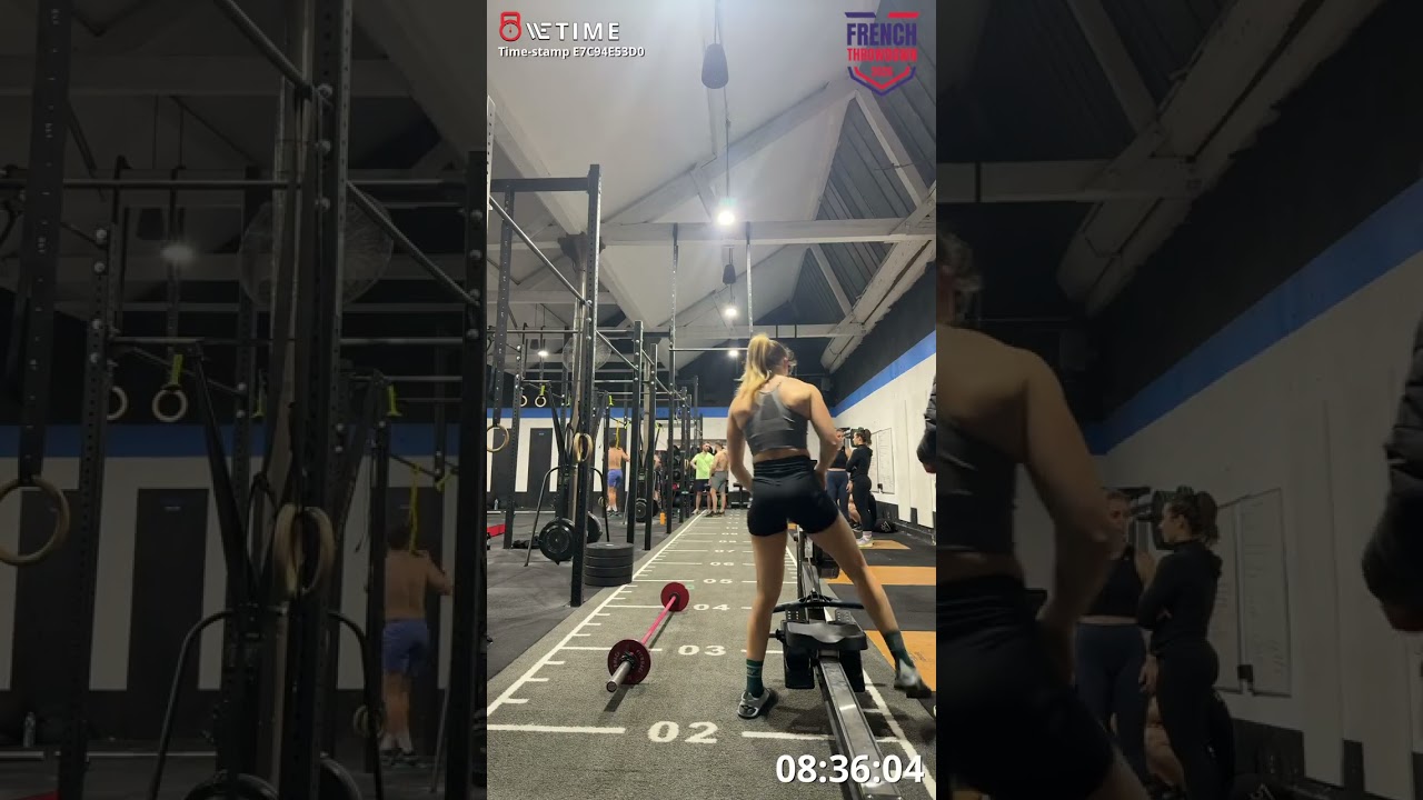 Présélection FRENCHTHROWDOWN - cat beginner team - WOD 1