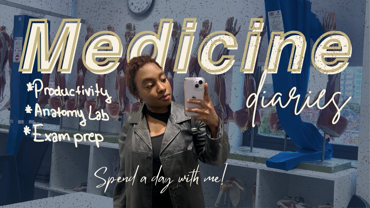 Medicine Diaries| A Productive Day in my Life as a First-Year Medical Student| Studying & classes