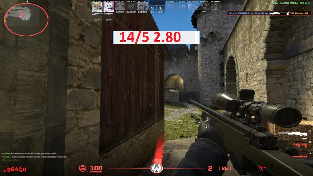 Awper Na Cobblestone (14/5 2.80 -GC)