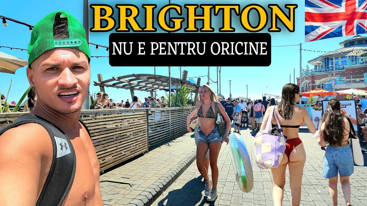 Brighton 🇬🇧 Orașul de la mare care nu seamănă cu UK