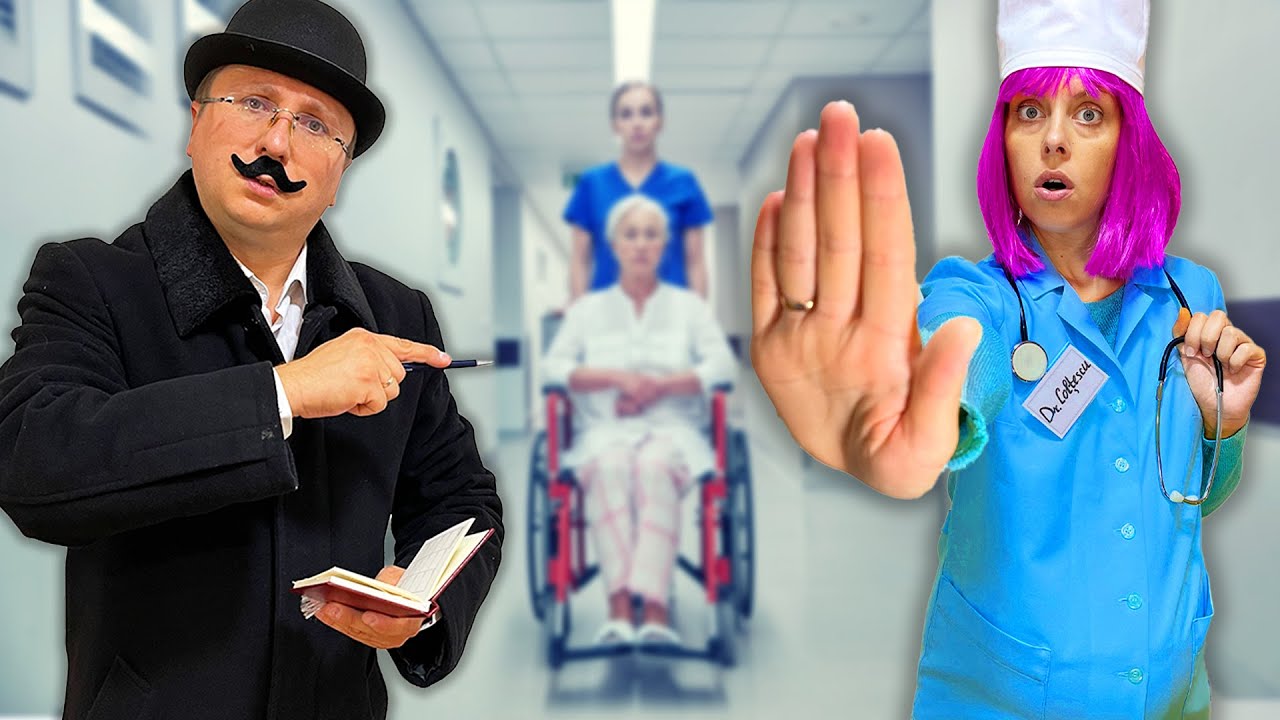 🏃 MODURI de a evada cu PRIETENUL din SPITAL 💉 Sketch amuzant