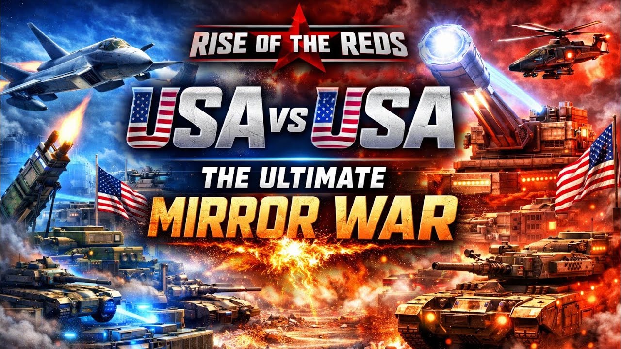 USA vs USA – The Ultimate Mirror War | Rise of the Reds Challenge Mode 🔥