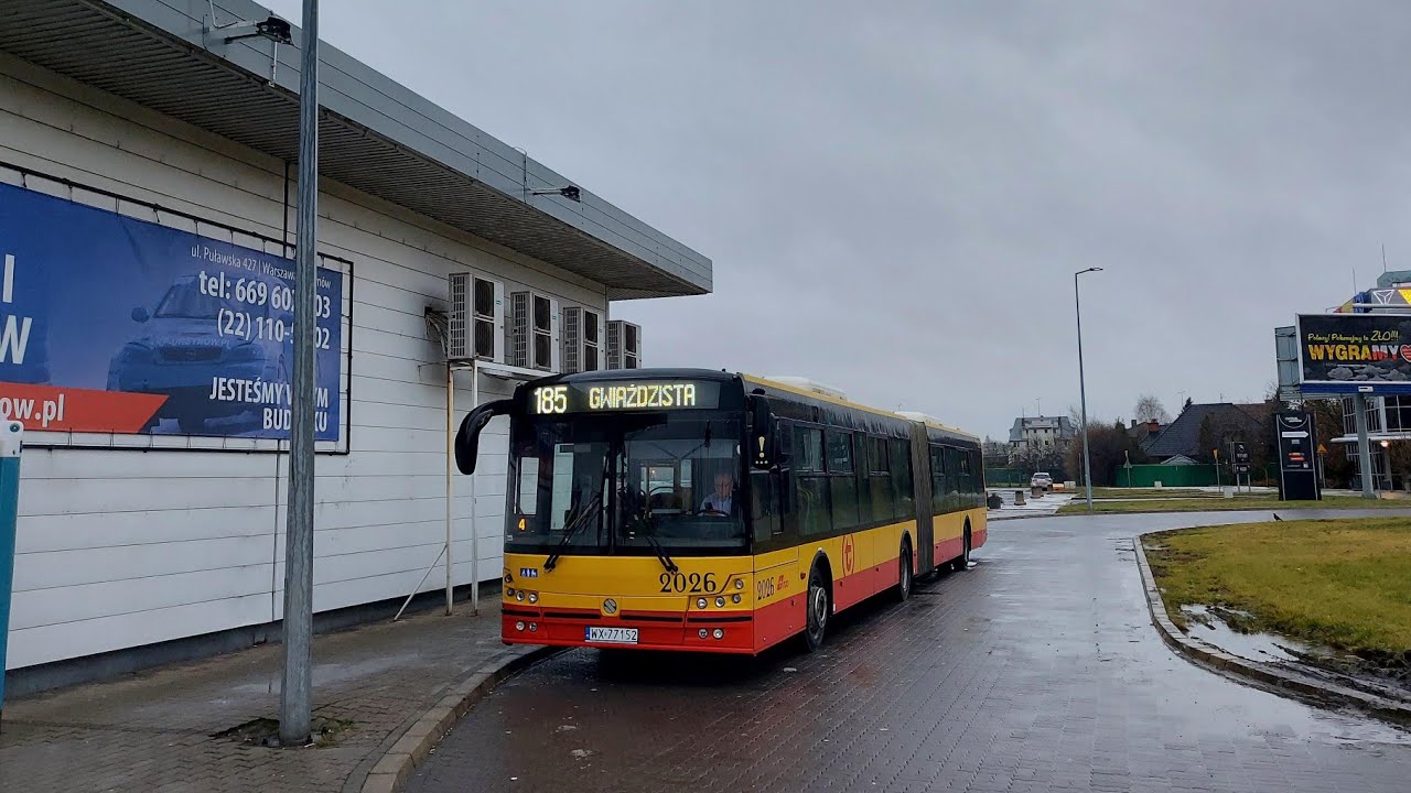 Solbus SM18 #2026 [🚍185] MZA Warszawa