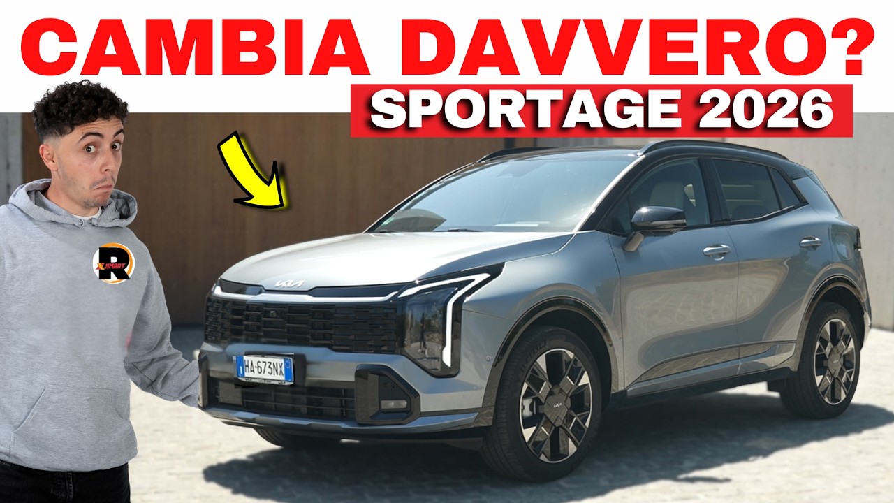 CAMBIA DAVVERO? Kia Sportage 2026: L'unica con TUTTI i motori!