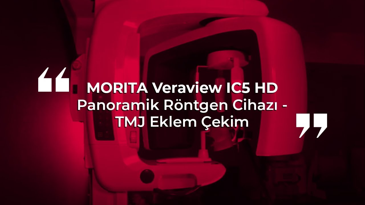 MORITA Veraview IC5 HD Panoramik Röntgen Cihazı - TMJ Eklem Çekim