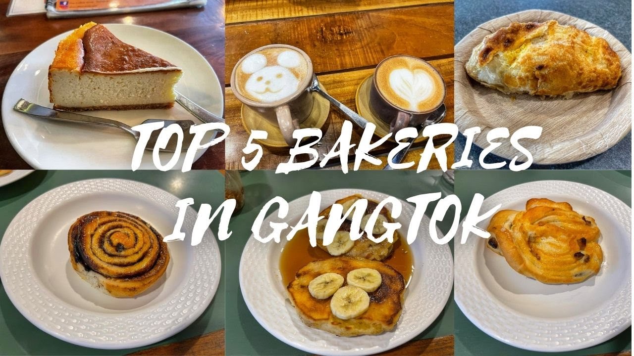 TOP 5 BAKERY IN GANGTOK || BEST BAKERY IN MG MARG || WHERE TO EAT IN MG MARG || GANGTOK FOOD VLOG