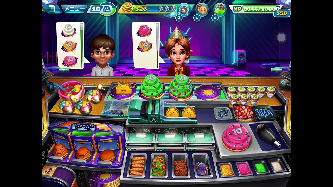 The Party Palace  34   failed 　cooking fever クッキングフィーバー