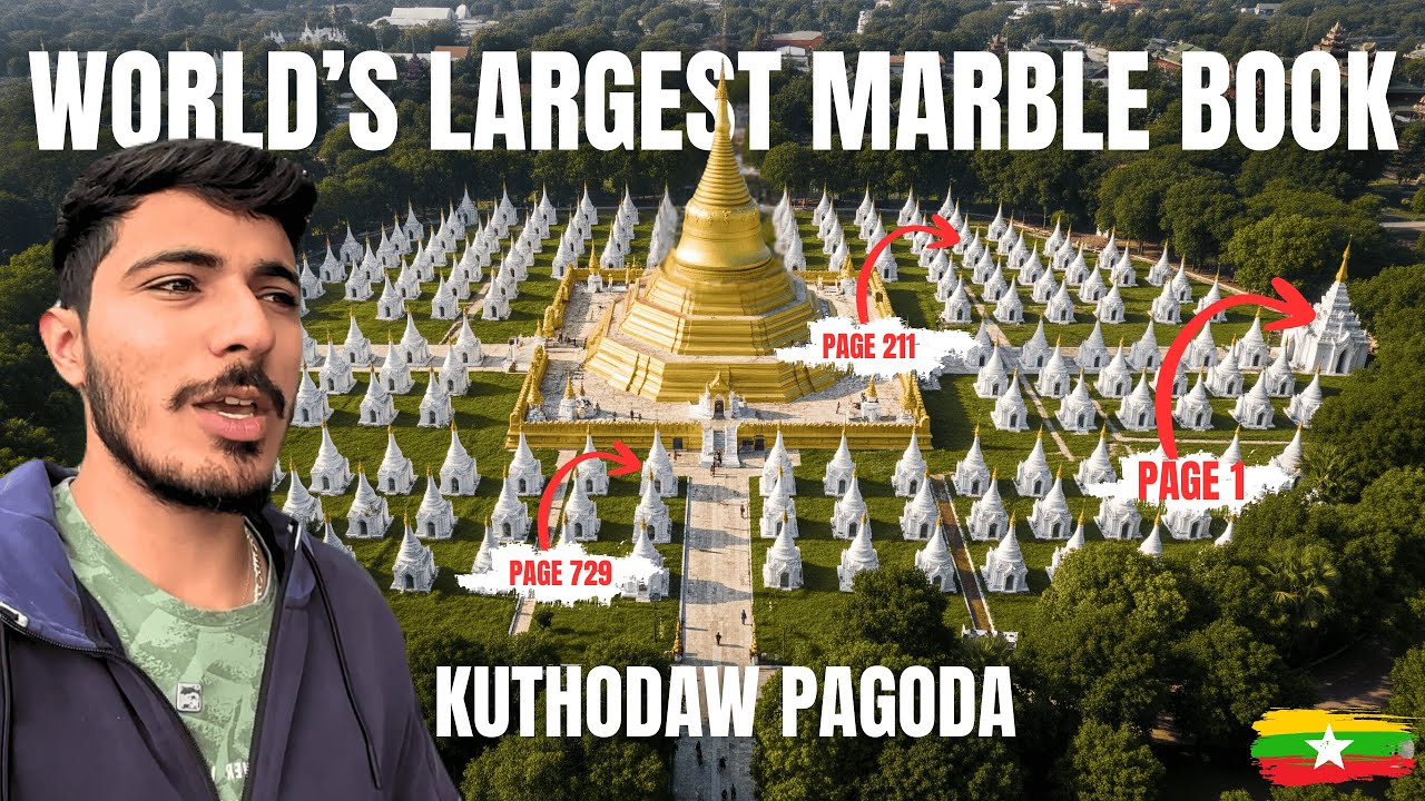 World's Largest Marble Book | Myanmar | Haryanvi Voyager