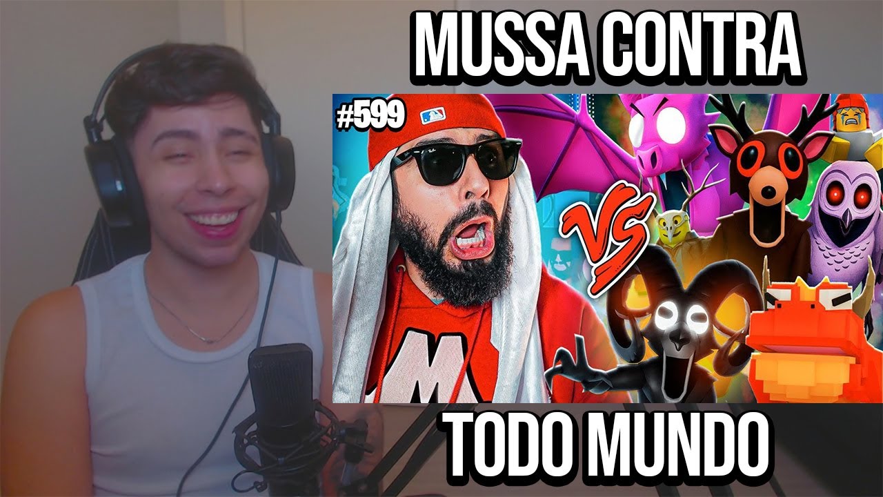 React Todos os Monstros de 99 Noites na Floresta Vs. Mussa - Batalha de Rima