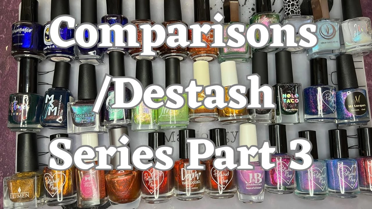 Сравнения/Серия Destash, часть 3