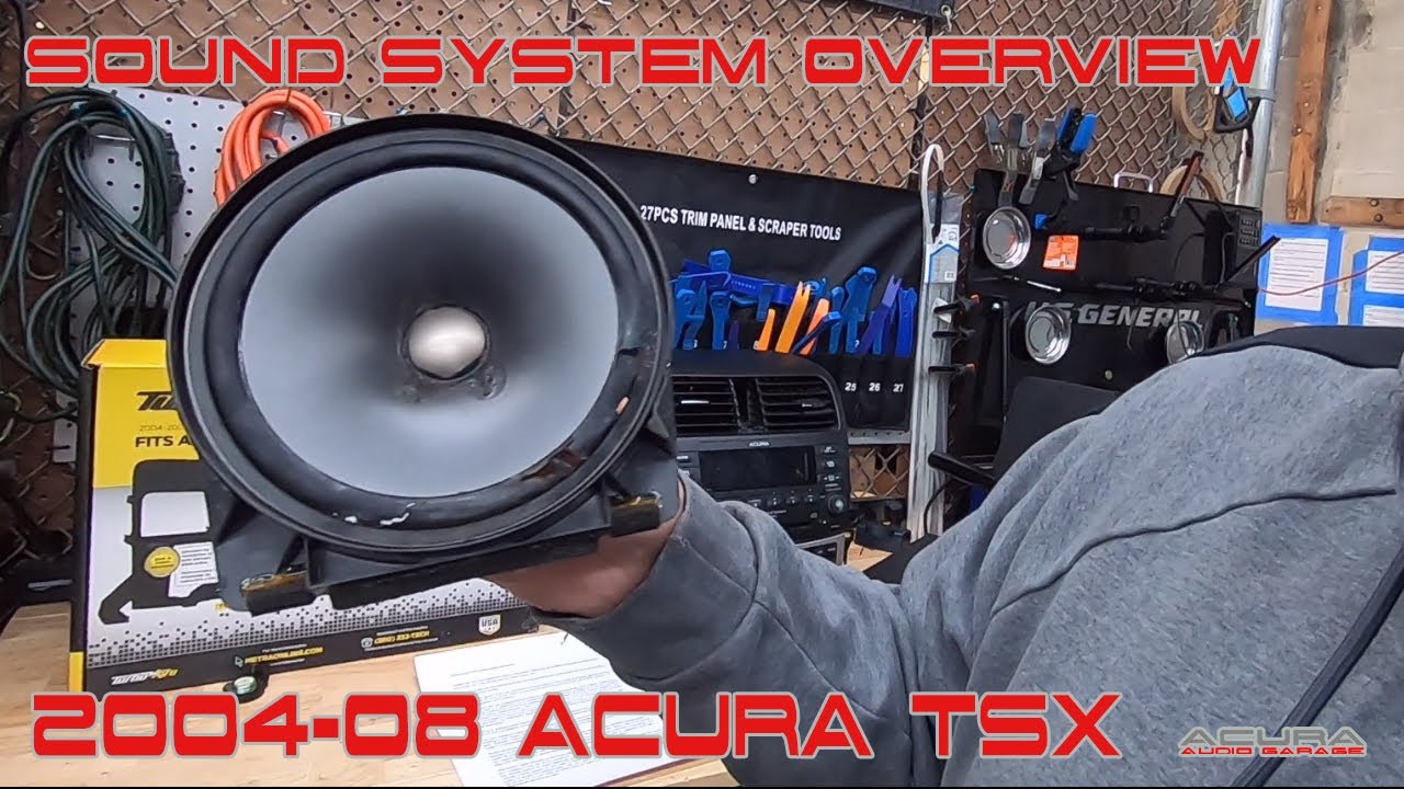 2004 2005 2006 2007 2008 Acura TSX Factory Sound System Overview | DIY Pro Series - The Introduction