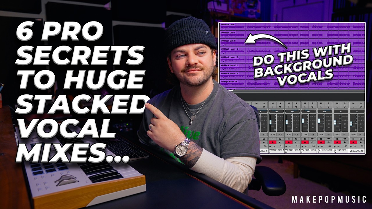 How To Mix Background Vocals Like A Pro (Doubles, Harmonies, FX Vocals, Ad Libs)