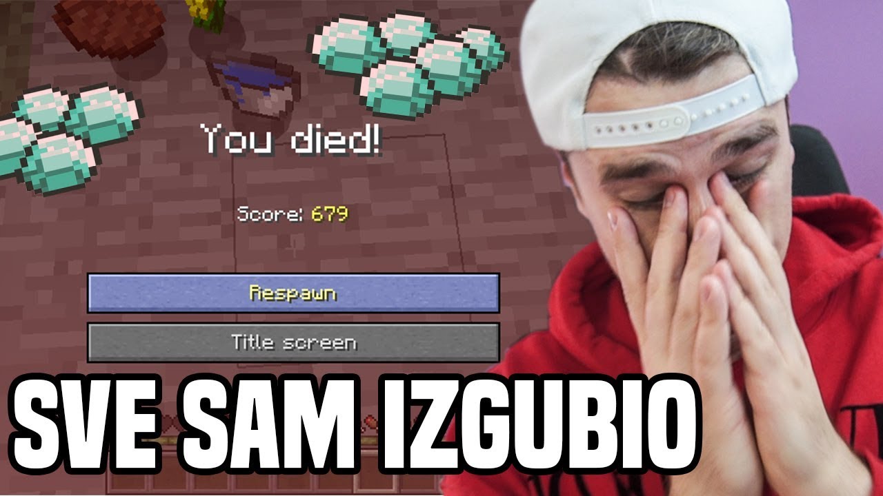 PLAKAO SAM ZBOG MAJNKRAFTA!