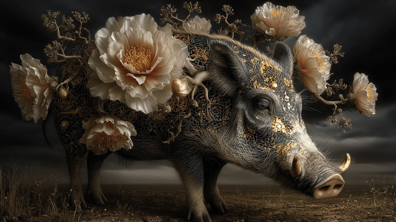 The Serene Kingdom of Impossible Animals | AI Art Surrealism