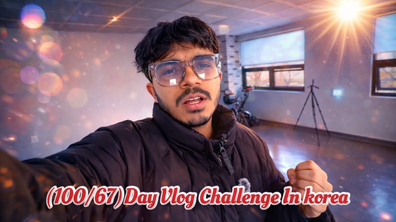 100/67 Day Vlog Challenge in korea🤗//Basantaghimire