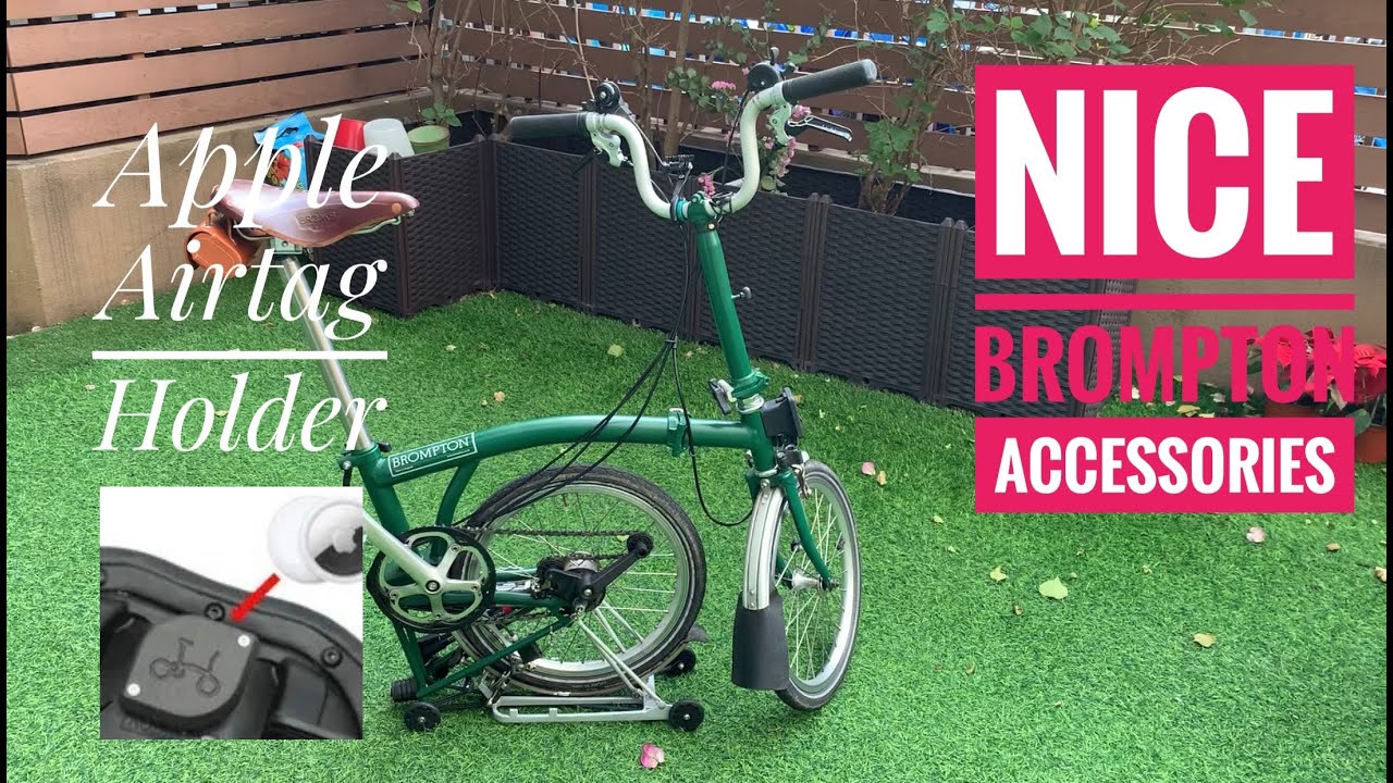 Nice Brompton Accessories - Apple AirTag Holder