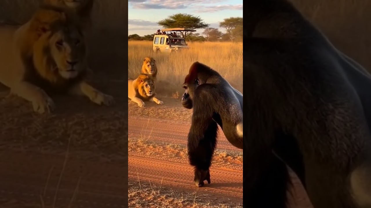 When the Savannah Decides  #WildlifeReality #AfricanPlains #CinematicSafari