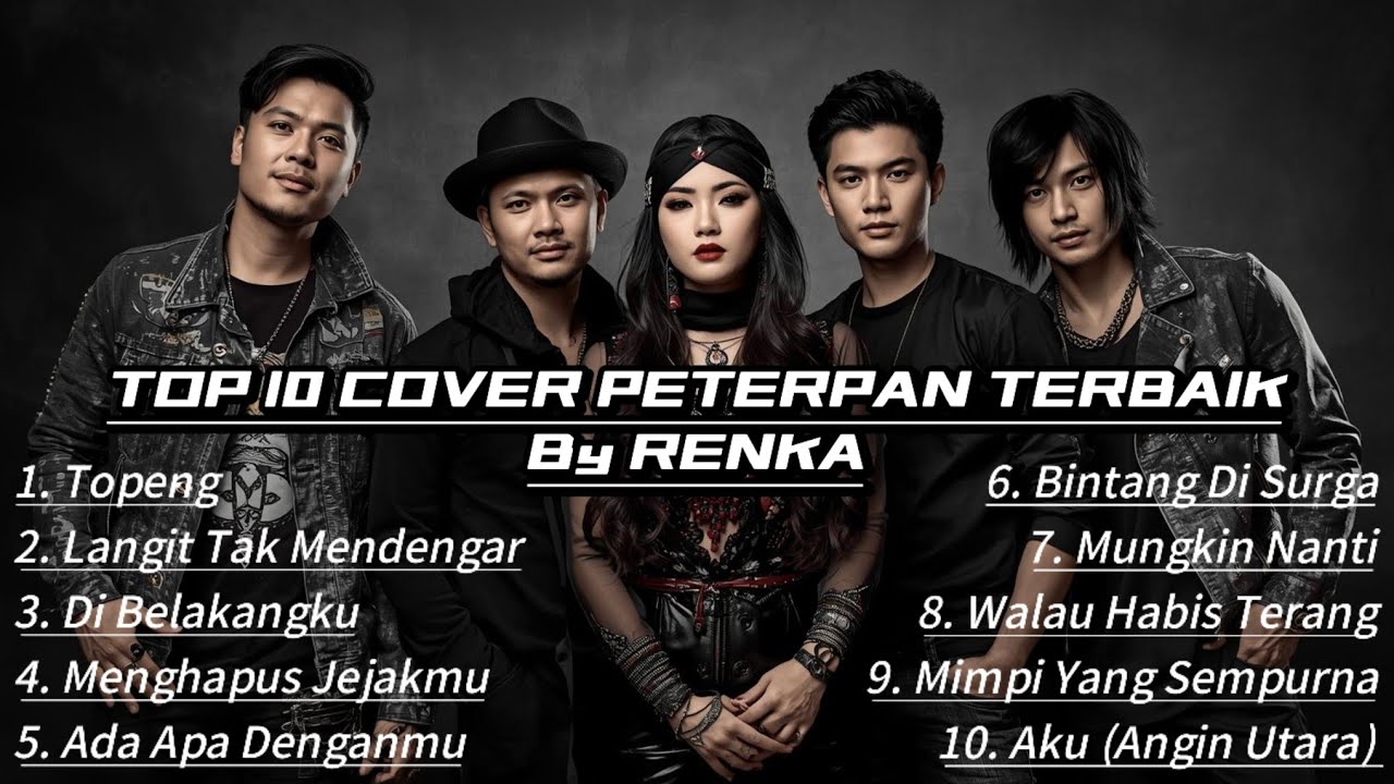 TOP 10 COVER PETERPAN VERSI ROCK METAL 🤘🔥 BIKIN MERINDING By RENKA #renkametalcover #peterpan #ariel