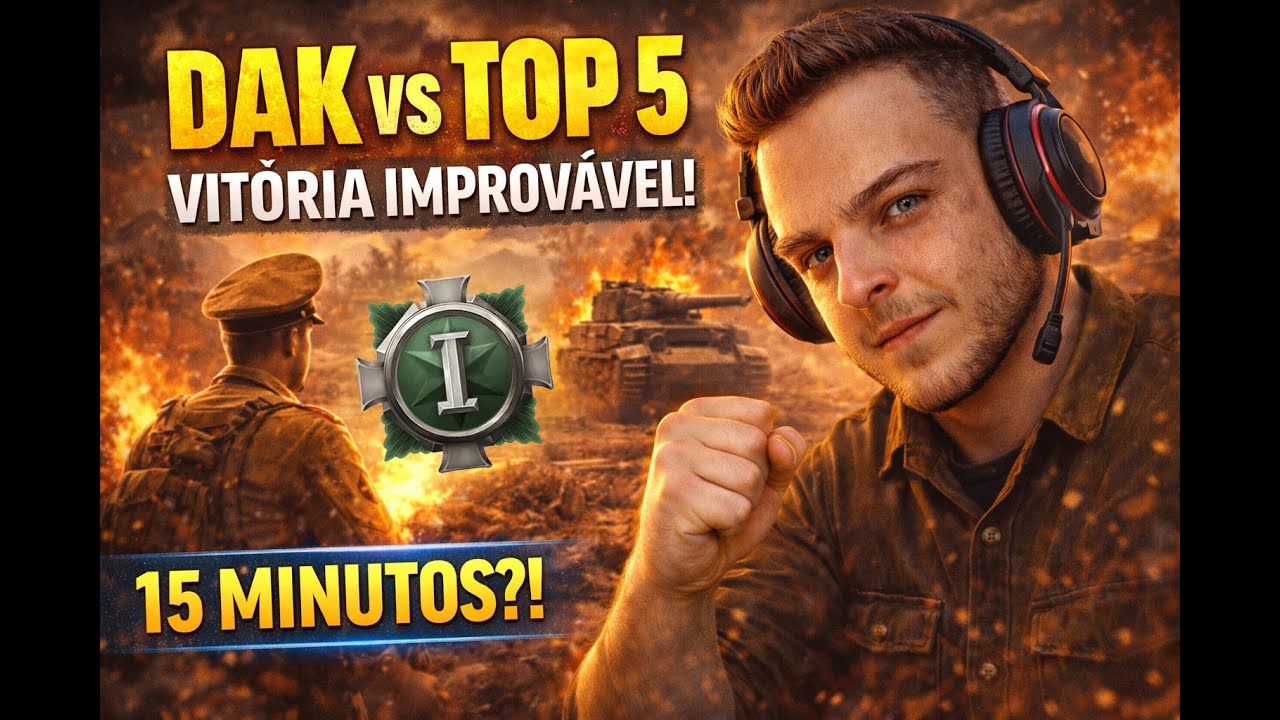 Joguei de DAK Sem Experiência e Derrotei um TOP 5 do Mundo | CoH3