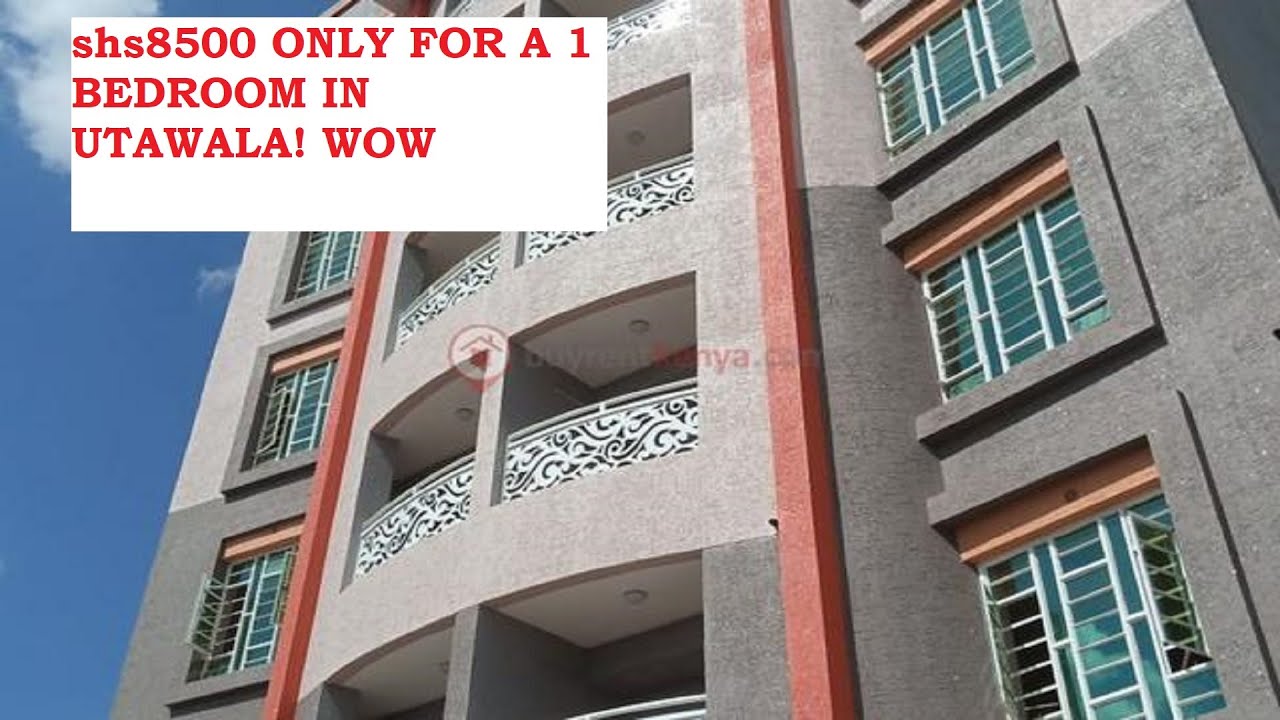 Come see this !RENT OF THIS 1 BEDROOM AND BEDSITTER REDUCED TO SHS,8500 AT SHOOTERS utawala!