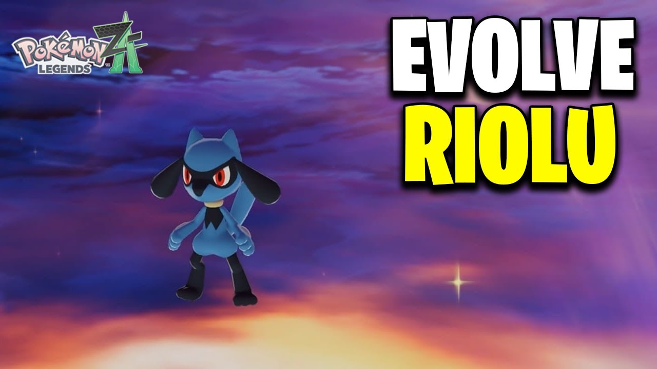 How To Completely Evolve Riolu In Pokemon Legends Z-A