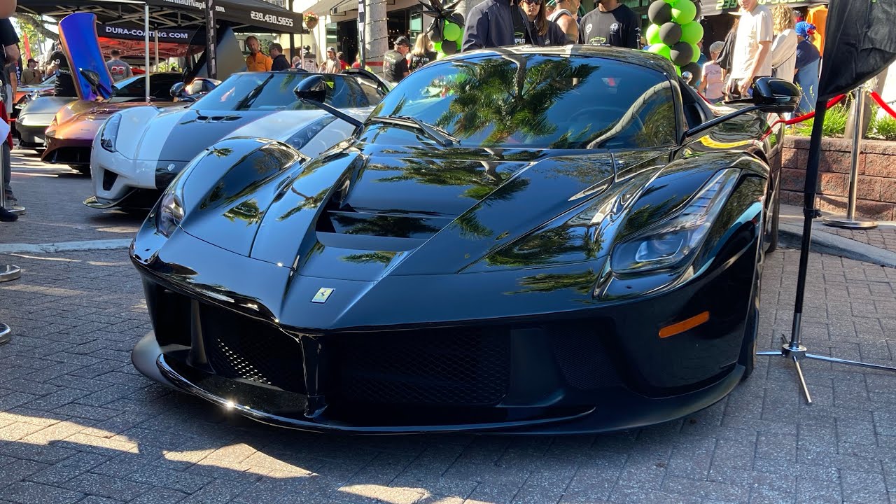 LOUD EXITS from Naples Fifth Ave Car show on Feb 3rd!