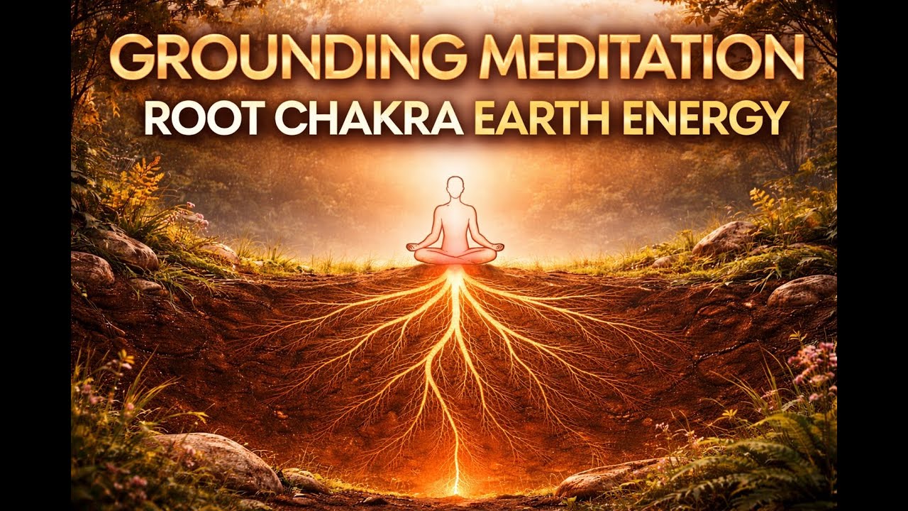 Grounding Meditation for the Root Chakra: Feel Safe, Calm & Connected to Earth Energy
