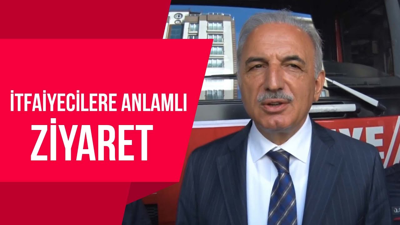 &Uuml;mraniye Belediye Başkanı İsmet Yıldırım&rsquo;dan İtfaiyecilere Anlamlı Ziyaret | &Uuml;mraniye Belediyesi