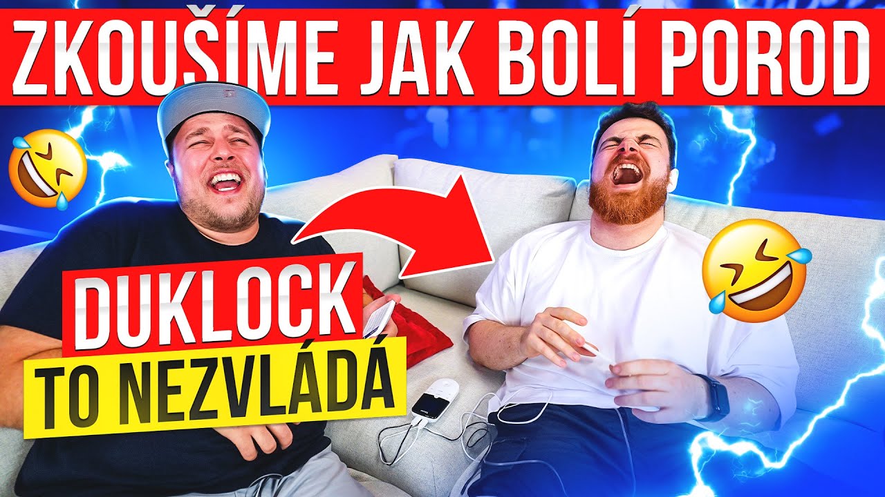 ZKOUŠÍME SIMULÁTOR JAK BOLÍ POROD - @Duklock TO NEZVLÁDÁ