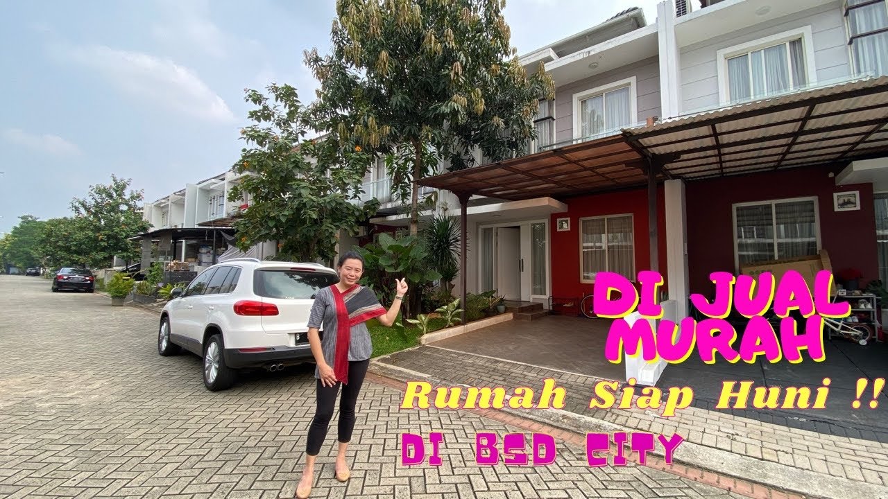 RUMAH MEWAH DI JUAL MURAH, FULL FURNISHED,  FULL RENOVATION DI BSD CITY