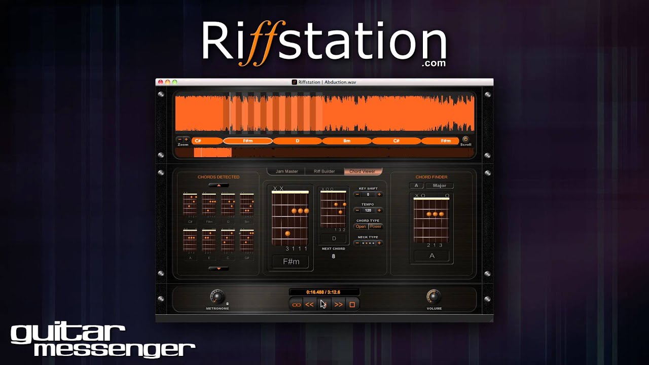 Riffstation Review: GuitarMessenger.com