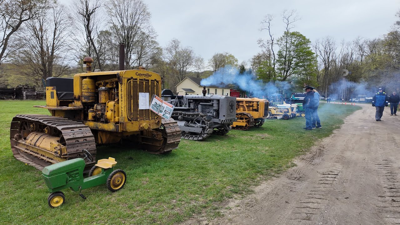 Earth Moving and Steam Power of The Past! 2025 CT Antique Machinery Show