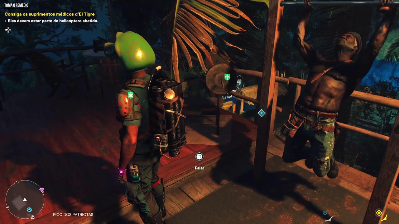 FarCry6 Guerrilheiro 🇧🇷 GAMEPLAY Só encosta! Marcha! Daqui Só agradece!
