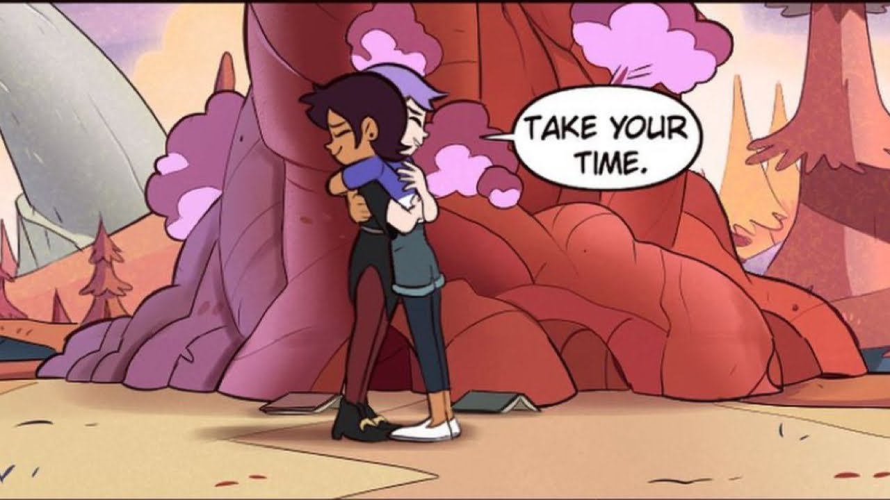 Amity Comforts Luz - The Owl House (Moring Mark Fanfic Comic)