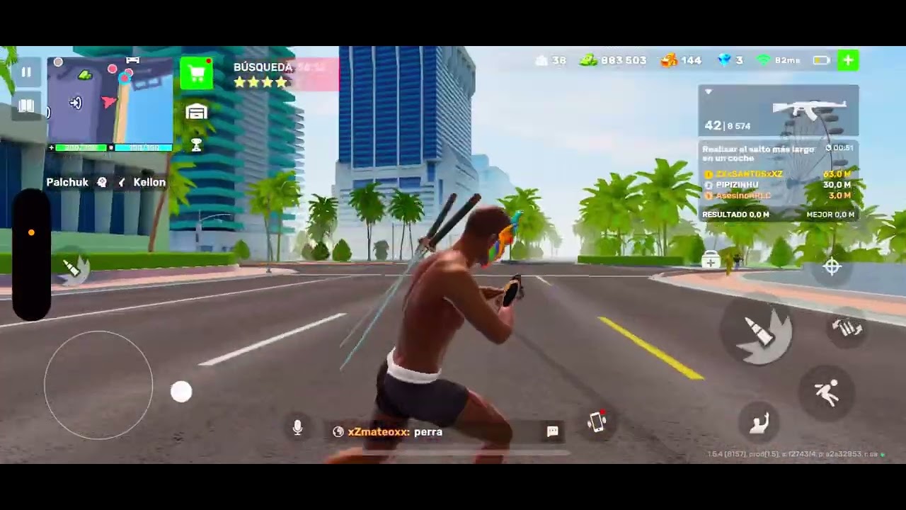 PVP 1 vs 1 ak47 Soy Venezuela Flex city fyp viral
