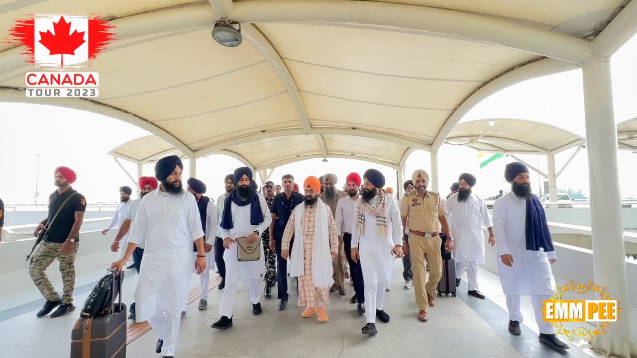 India ਤੋਂ Dubai ਫਿਰ Canada ਦੀ ਯਾਤਰਾ | Canada Tour 2023 | Dhadrianwale