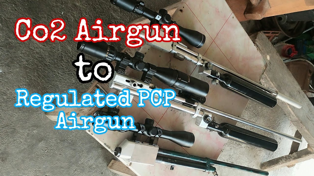 Co2 Airgun to regulated pcp airgun