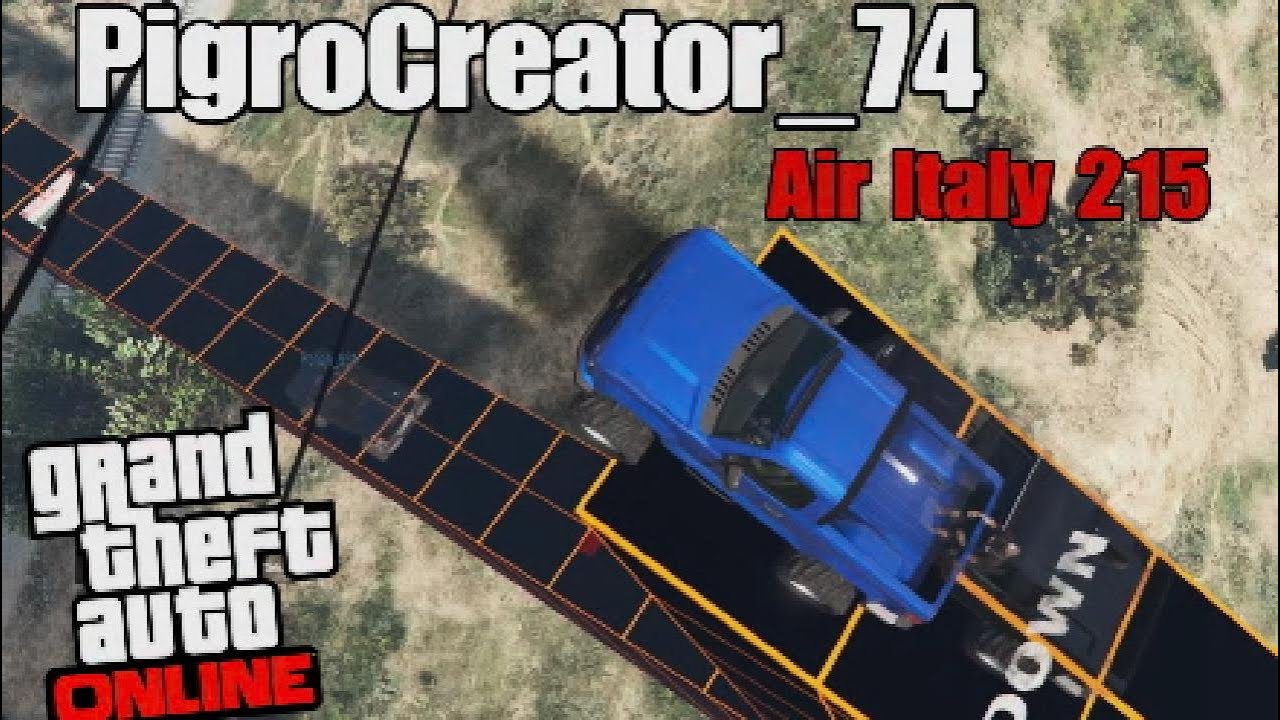 ⚫️ Air Italy 215 par @pigrocreator_74gta54 / GTA Online 
