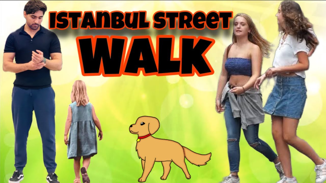 Turkey Istanbul street walk most beautiful street 🥰