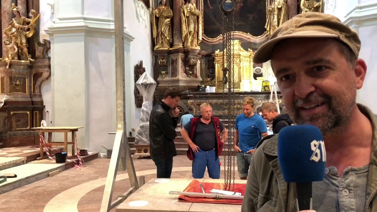 Thomas Wizany über den neuen Altar für die Salzburger Stiftskirche St. Peter