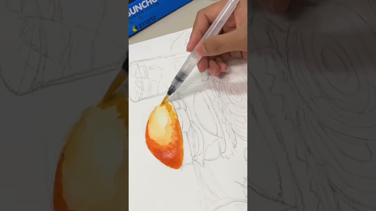 [SOALAN 6] PENDIDIKAN SENI VISUAL SPM 2023/2024 | Lukis burger guna watercolour?!! 