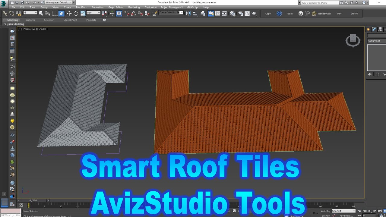 Smart Roof Tiles | AvizStudio Tools