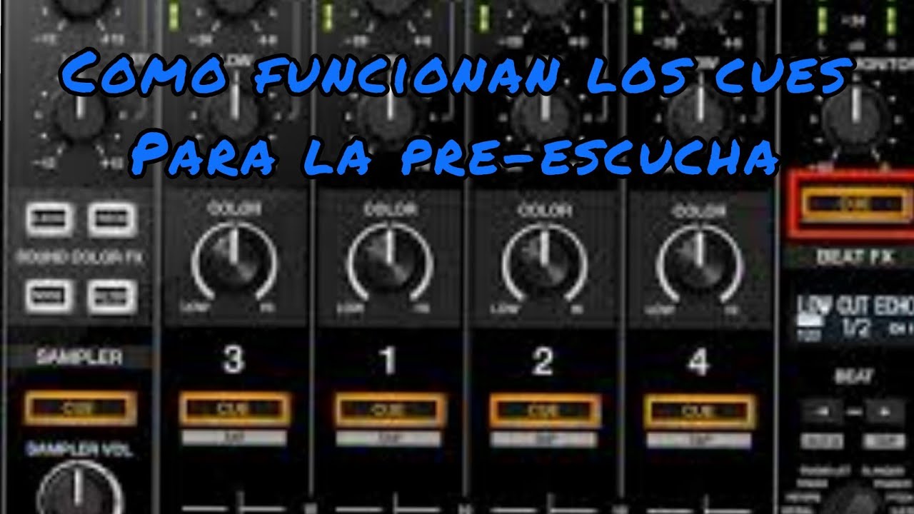 Como usar los CUES de PRE-ESCUCHA