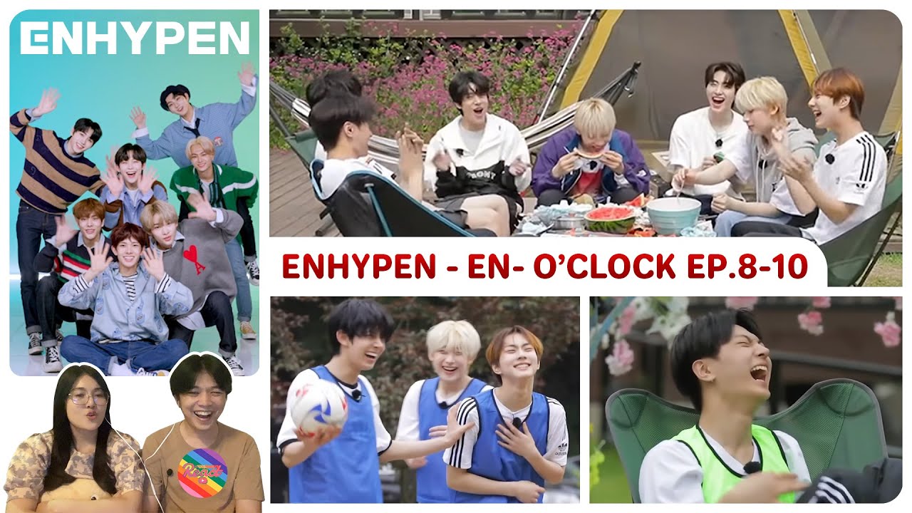 Reaction | ENHYPEN - EN- O’CLOCK EP.8 - 10  #ชวนเธอมารีแอค